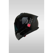 MTS M-801 Motosiklet Kaskı Srx Black