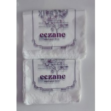 300 Adet - 25×35 cm Eczane Poşeti Orta Boy El Geçme Poşet