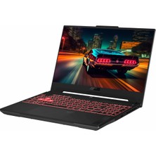 Asus Tuf Gaming A15 Amd Ryzen 7 7735HS 8gb 4tb SSD RTX4060/8GB 144HZ 15.6 Fhd W11P Taşınabilir Bilgisayar LP037 & Per4 Çanta LP037P385