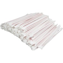 Gizpak Kağıtlı Pipet 200 Adet