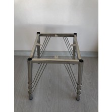 Karakoç Metal, 40 cm Krom Kaplama Sandalye Ayağı (2 Adet)