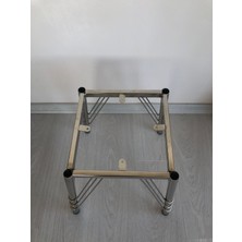 Karakoç Metal, 40 cm Krom Kaplama Sandalye Ayağı (2 Adet)