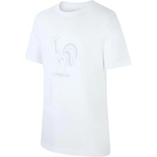 Nike Fff Football Short-Sleeve Çocuk Beyaz T-Shirt CD1487