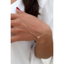 By Milo Jewellery 14 Ayar Altın Kar Tanesi Şahmeran