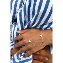 By Milo Jewellery 14 Ayar Altın Kalpli Şahmeran