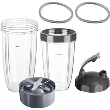 Remedy Nutribullet Karıştırıcılar 600W ve 900W Parçaları Için Yedek Kap 32 Oz 24 Oz (Yurt Dışından)