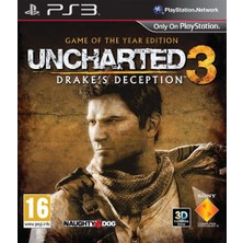 Naughty Dog Uncharted 3: Drake's Deception Game Of The Year Edition Türkçe Ps3 Oyun