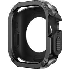 Conocer Apple Watch 44MM 45MM Uyumlu Kasa Koruyucu Renkli Tam Koruma (Iki Parça)