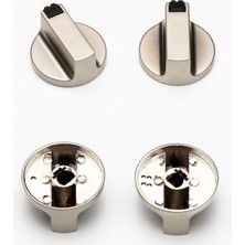 Yaci Shop 0 Derece 8mm Stili 2 Adet Evrensel Döner Anahtarlar Topuzu Gaz Sobası Brülör Fırın Mutfak Parçaları Gaz Sobası Anahtarı Düğmesi Ocak Aksesuarları Için Kolları (Yurt Dışından)