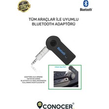 Conocer Bluetooth Aux Araç Kiti Adaptörü