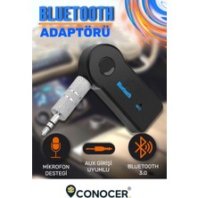 Conocer Bluetooth Aux Araç Kiti Adaptörü