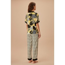 Suwen June Maskülen Pijama Takımı