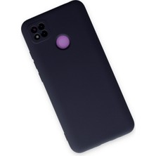 Maller Business Xiaomi Redmi 9c Kılıf Nano Içi Kadife Silikon - Lacivert