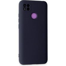 Maller Business Xiaomi Redmi 9c Kılıf Nano Içi Kadife Silikon - Lacivert