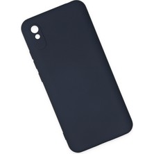 Maller Business Xiaomi Redmi 9A Kılıf Nano Içi Kadife Silikon - Lacivert