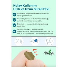 Dermo - Relax Illa Life Hızlı Etkili Yeni Dermo Relax Diz Bandı Diz Bacak Bölgesi Için Özel Sporcu Soğutucu Bant 10'lu