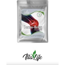 Dermo - Relax Illa Life Hızlı Etkili Yeni Dermo Relax Diz Bandı Diz Bacak Bölgesi Için Özel Sporcu Soğutucu Bant 10'lu
