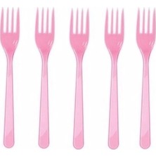 Unicorns Plastik Tabak Bardak Çatal Seti 25 Li