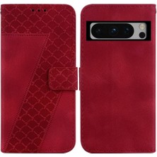 BDT Boutique Google Piksel 8 Pro Cüzdan Pu Deri Kart Yuvası Fonksiyonu Için Telefon Kılıfı (Yurt Dışından)