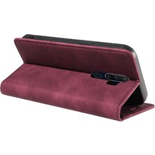 BDT Boutique Oppo A9 2020/A5 2020 Pu Deri Koruyucu Manyetik Folio Cüzdan Telefon Kılıfı (Yurt Dışından)