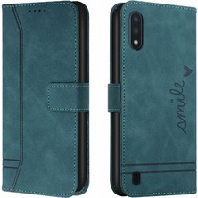 BDT Boutique Samsung Galaxy A01 Kart Yuvaları Için Flip Folio Cüzdan El Telefon Kılıfı (Yurt Dışından)