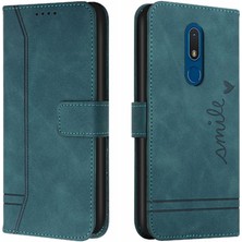 BDT Boutique Nokia C3 Flip Folio Cüzdan Için Pu Deri Kart Yuvaları El Telefon Kılıfı (Yurt Dışından)