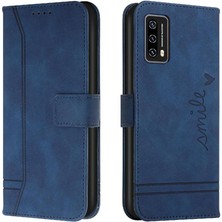 BDT Boutique Blackview A90 Pu Deri Flip Folio Cüzdan Için El Kayışı Kartı Telefon Kılıfı (Yurt Dışından)