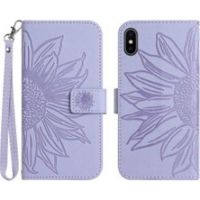 BDT Boutique Iphone X/xs Kısa Kayış Kart Yuvaları Tutucu Flip Cüzdan Telefon Telefon Kılıfı (Yurt Dışından)