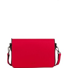 Bilik Deri  Kırmızı Kadın Çapraz Askılı Çanta Dlr 121