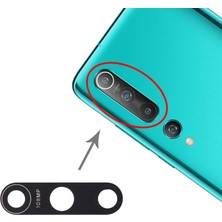 Fodos Xiaomi Mi 10 Kamera Lensi Cam - Kamera Camı - Yapışkanlı M2001J2G M2001J2I Uyumlu