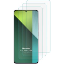 Microsonic Xiaomi Redmi Note 13 Pro 4g Screen Protector Nano Glass Cam Ekran Koruyucu (3`lü Paket)