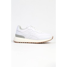 Benetton BN-30984- 3319 Beyaz - Kadın Spor Ayakkabı