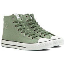 Benetton BN-90628- Acik Yesil - Kadın Spor Ayakkabı