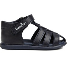 Benetton BN-1251-  Lacivert - Çocuk Sandalet