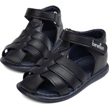 Benetton BN-1251-  Lacivert - Çocuk Sandalet