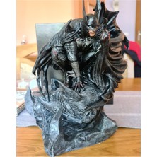 Turansoy Craft Batman Kara Öfke Boyalı Figür 26 cm (Dev Boy)