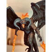 Turansoy Craft Balrog Yüce Iblis Boyalı Figür 30 cm Yüzüklerin Efendisi Lotr (Dev Boy)