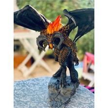 Turansoy Craft Balrog Yüce Iblis Boyalı Figür 30 cm Yüzüklerin Efendisi Lotr (Dev Boy)