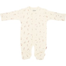 Tiffany Baby Clove Organik Theme Patikli Bebek Tulumu 22040