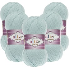 Alize Cotton Gold 5'li 522 Açık Mint El Örgü Ipliği