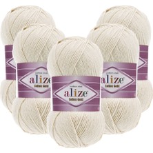 Alize Cotton Gold 5'li 599 Taş Rengi El Örgü Ipliği