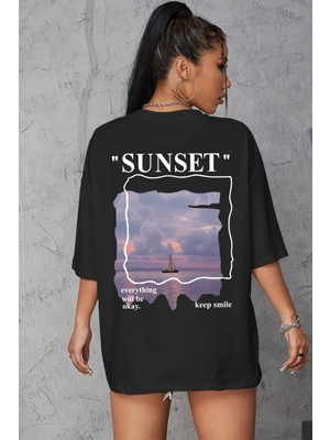 Only Trendwear  Sunset Tasarım Tshirt