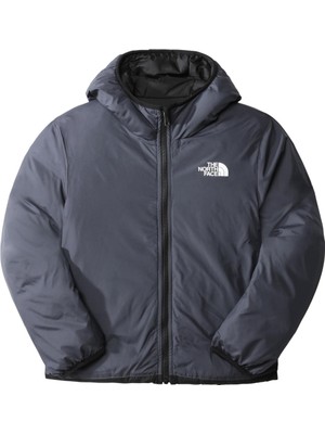 The North Face Reversıble North Down Hooded Ceket Çocuk Siyah