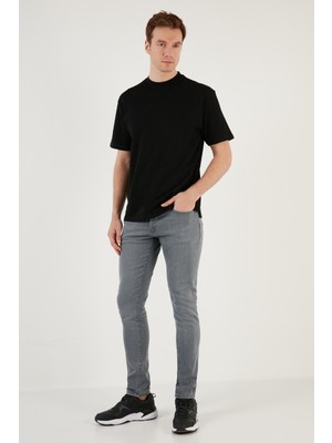 Buratti Pamuklu Normal Bel Slim Fit Dar Paça Jeans Erkek Kot Pantolon 1120J60NAPOLI