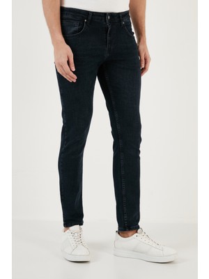 Buratti Pamuklu Yüksek Bel Slim Fit Dar Paça Jeans Erkek Kot Pantolon 3310J68TOKYO