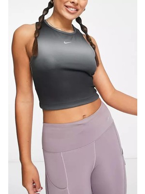 Nike Dri-Fit Swoosh Running Crop Kesim Kadın Spor Atlet