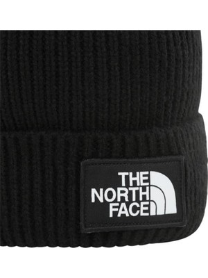 The North Face Logo Box Pom Bere Siyah