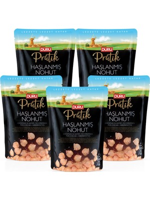 Duru 5'li Pratik Haşlanmış Nohut 400 gr x 5