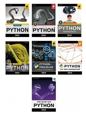 Kodlab Yayınları Süper Python Seti 3 Mesleki Hazırlık Kitapları ile Sınav Bilgisi İçin
