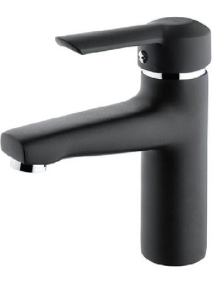 FOMA Vista Black Lavabo Bataryası Mat Siyah 1022VB